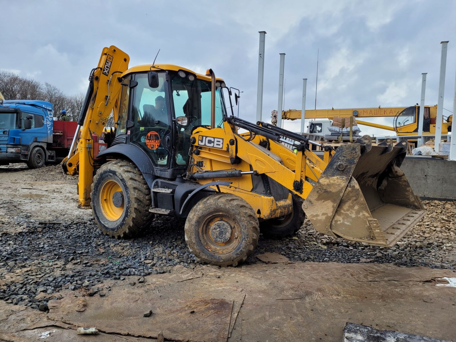 Экскаватор-погрузчик JCB 3CX (+гидромолот)