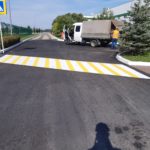 Нанесение дорожной разметки
