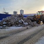 Уборка и вывоз снега 9 уборка снега