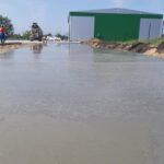 бетонной площадки на Таможенном Терминале 2