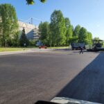 .произвели подготовку щебеночного основания и последующую укладку асфальтобетонного покрытия 4